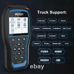 Fcar F506 Pro DPF Regen Oil Reset All System Heavy Duty Truck Diagnostic Scanner
