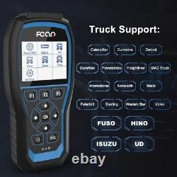 Fcar F506 Pro Heavy Duty Truck HD OBD2 Scanner Diagnostic DPF Oil Reset Diesel