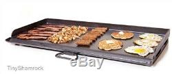 Flat Top Griddle 32'' Grill Stove Topper Professional Grade Steel Heavy Duty NEW
