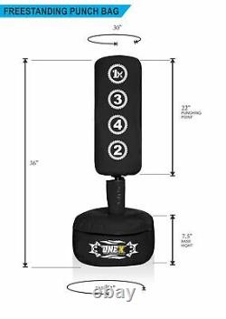 Free Standing Boxing Punch bag Heavy Duty Bag MMA Pro Martial Arts Training Set