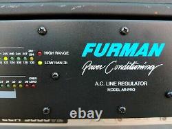Furman AR-PRO Heavy Duty 30 amp AC Voltage Regulator Protector 120 VAC +/- 4%