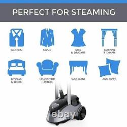 Garment Steamer Professional Heavy Duty 2.5L Water Tank 4 Level Steam Adjustment