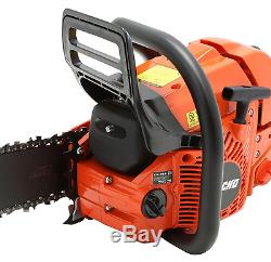 Gas Chainsaw 20 in. 59.8cc Professional Powerful Heavy Duty Firewood Timber Echo