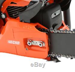Gas Chainsaw 20 in. 59.8cc Professional Powerful Heavy Duty Firewood Timber Echo