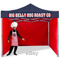 Gazebo Catering Trailer Fast Food Heavy Duty Pro 40 + Signage Event Marquee