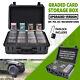 Graded Card Storage Box Heavy Duty Weatherproof Case Slab Holder Bgs Psa Sports