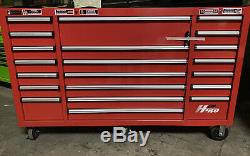 H2PRO 72 TOOL BOX 21 drawer rolling cabinet heavy duty tool chest