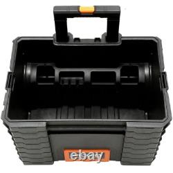 Heavy Duty 22 in. Professional Lockable Gear Cart Tool Box All Terrain Wheels