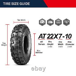 Heavy Duty 6PR 22x7x10 Sport ATV Tires 22x7-10 Professional GNCC Race Super Fast