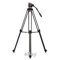 Heavy Duty 71 Pro Camera Tripod for DV DSLR Video Stand Fluid Pan Head with Bag
