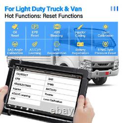 Heavy Duty Diesel Truck Scanner Full System OBD Diagnostic Tool DPF Regen Tablet