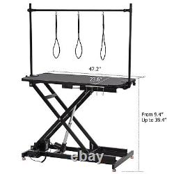 Heavy Duty Lift Dog Grooming Table Professional Electric Grooming Arm Table NEW