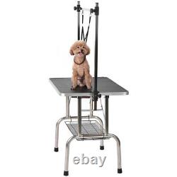 Heavy Duty Pet Professional Dog Bone Pattern Portable Foldable Grooming Table US