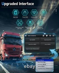 Heavy Duty Truck All System Code Reader DPF Scanner For International Mack Volvo