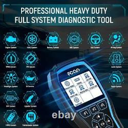 Heavy Duty Truck Scanner DPF Regen HD OBD Diesel Code Reader Diagnostic Tool US