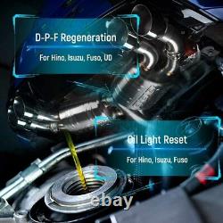 Heavy Duty Truck Scanner DPF Regen HD OBD Diesel Code Reader Diagnostic Tool US