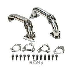 Heavy Duty Up Pipe Kit Gaskets Bolts For 2001-20014 GMC Chevy 6.6L LB7 Duramax