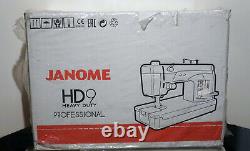 Janome HD9 Professional Heavy Duty Sewing/Quilting Machine withbox