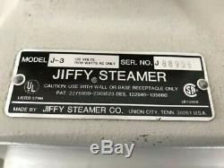 Jiffy Professional Heavy Duty Garment Clothes Upholstery Steamer J-3
