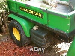 John Deere Pro Gator 2020 Gas Heavy Duty UTV 825 Hours Hydraulic Dump Bed Aux