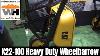 K22 100 Heavy Duty Professional Wheelbarrow For Jobsite And Diy Tasks Weekend Handyman Cattools