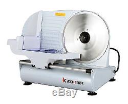 KITCHENER 9 inch Professional Electric Meat Deli Cheese Food Slicer Heavy Duty
