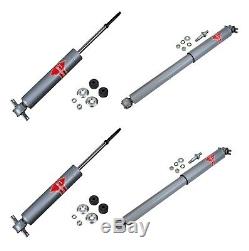 KYB 2 Front & 2 Rear Heavy Duty Gas-a-Just Shocks for Bel Air/Biscayne/Impala