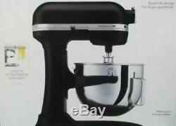 KitchenAid Professional Heavy Duty 5 Qt Stand Mixer Black KG25H0XOB