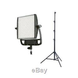 Litepanels Astra 6X Bi-Color LED Panel WithPro Air Cushioned 9.5 heavy duty stand