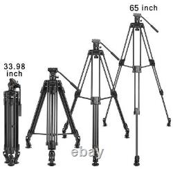 MACTREM Victory VT72 Large Heavy Duty Professional Tripod with Carry Bag READ