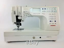 Mint Condition! Heavy Duty Janome Memory Craft 6600P Professional Sewing Machine