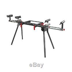 Mobile Miter Saw Stand Craftsman Universal Professional Heavy Duty Workshop New