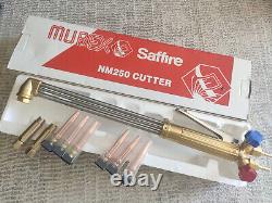 Mubex Saffire Professional Heavy Duty Oxygen ACETYLENE & PROPANE Cutting Torch