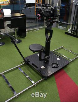 Multi-functional Heavy Duty Seated Dolly for Professional Film Video Production