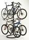 New 4 Bike Rack Freestanding Bicycle Garage Indoor Storage Heavy Duty Pro Tower
