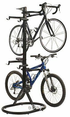 NEW 4 Bike Rack Freestanding Bicycle Garage Indoor Storage Heavy Duty Pro Tower