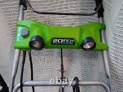 NEW Green Works Pro Electric Snow Blower 120Volt 20 13AMP 2600202