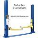 New Best Value Professional 9k Lbs. 2 Post Auto Lift With Free Truck Adapters
