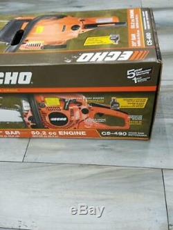 New Echo Cs-490 20 50.2cc Professional Grade Chain Saw Heavy Duty (ms4014916)