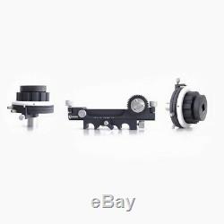 New Heavy Duty Professional Camera Follow Focus For 15mm Rods Fast Shipping