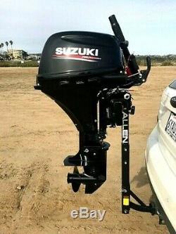 New Pro Heavy Duty Outboard Boat Motor Mount, Hitch, Stand, Kicker for 2.5-35HP