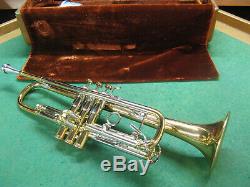 Olds Recording Trumpet Near Mint 1 Owner WoW! Heavy Duty Case and 2 Old MP's