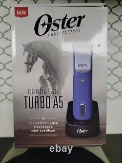 Oster Professional Coredless Turbo A5 Pet Clippers Cyogen-X Blade (BRAND NEW)