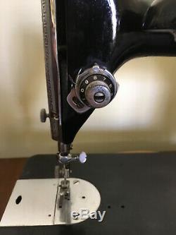 PROFESSIONALLY SERVICED 1938 Singer 201 Heavy Duty Sewing Machine, Industrial