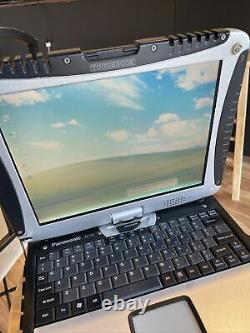 Panasonic CF-19 Toughbook Rugged Windows XP 32-bit Serial Port Touch Screen