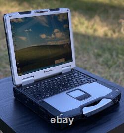 Panasonic Toughbook Rugged Heavy Duty Laptop Office Windows XP SP3 320 GB HDD