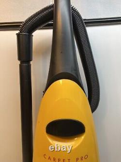 Preowned Carpet Pro Heavy Duty CPU-75 Commercial Vacuum Yellow
