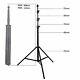 Pro Spring Cushioned 4m 13 Feet Heavy Duty Light Stand Master Stacking Top Quali
