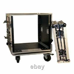 Pro X T-10RSS 10U Space ATA Equipment Rack Case with4 Wheels/Casters