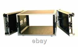 Pro X T-6RSS 6U Space DJ 19 Flight Rack Case With 3/8 Plywood For Durability
